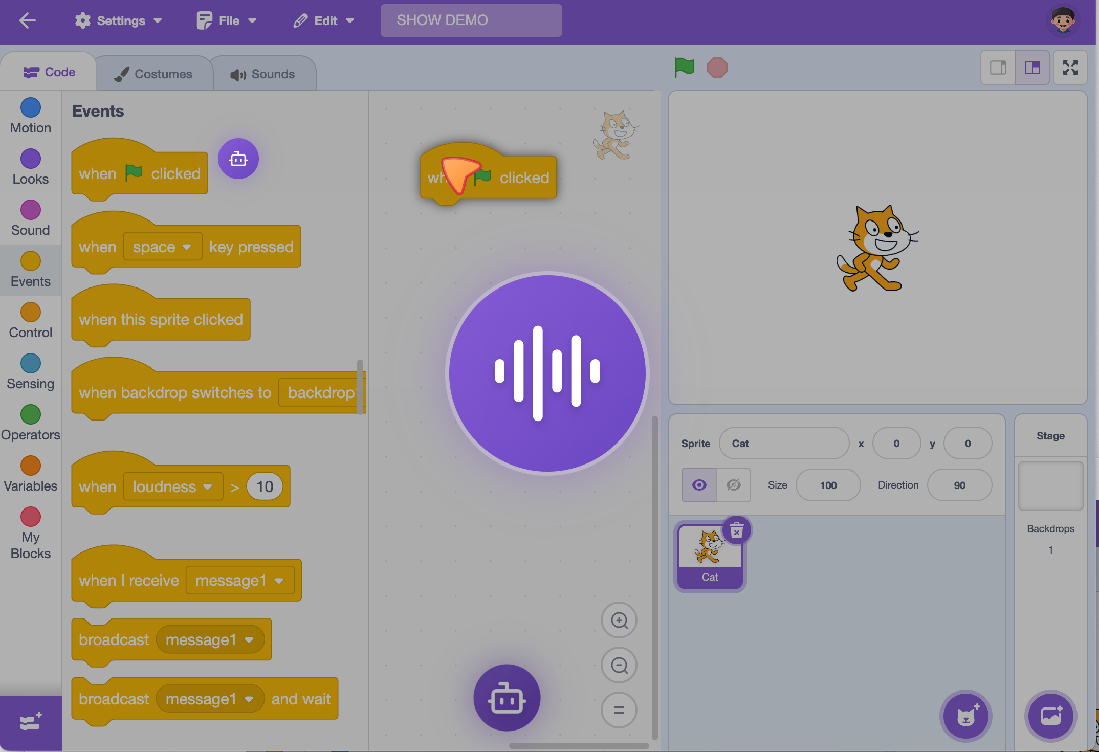 实时答疑界面展示